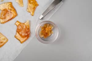golden cannabis amber, thc concentrate marijuana resin